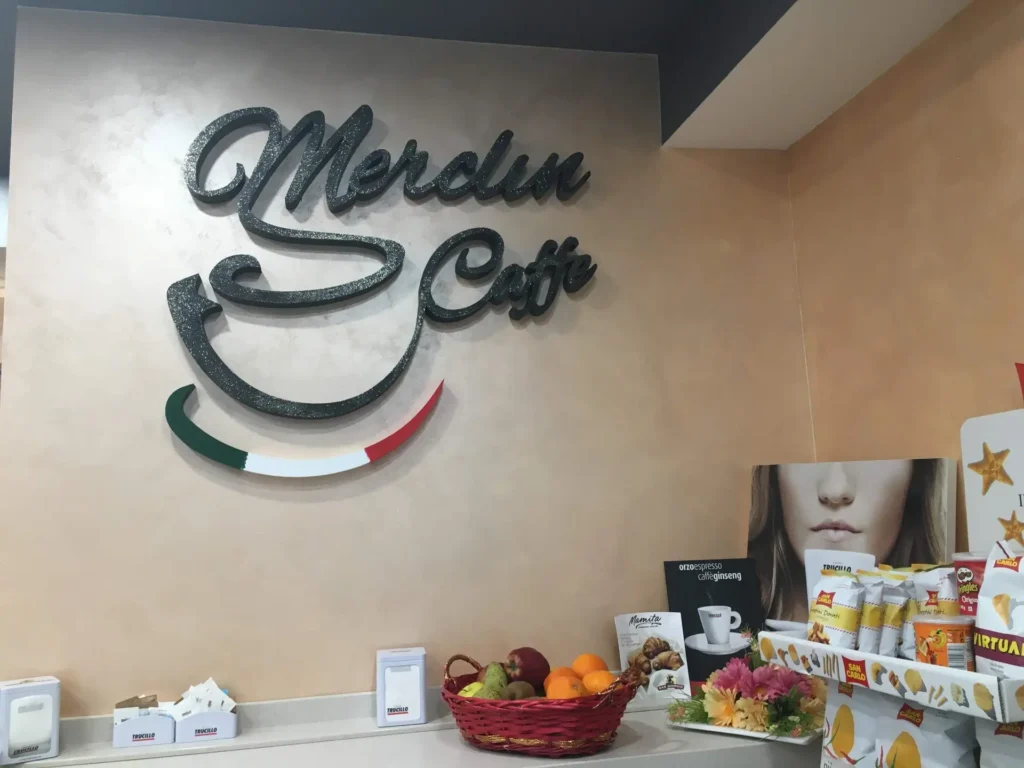 Logo 3D poliambulatorio e bar