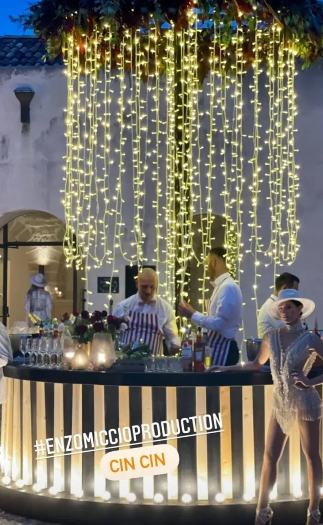 Open Bar, bancone design matrimonio. Weddin planner