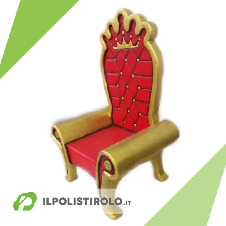 Riproduzione Trono per feste (5) (ilpolistirolo)