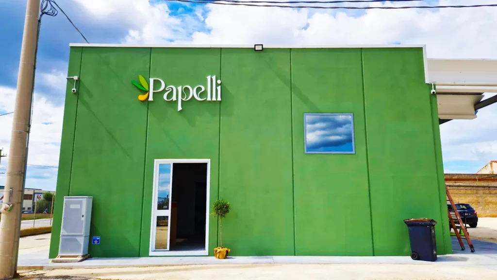 Insegna 3D Frantoio Oleario Papelli