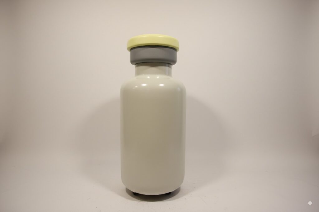 Mockup flacone farmaceutico in polistirolo e fibra di vetro